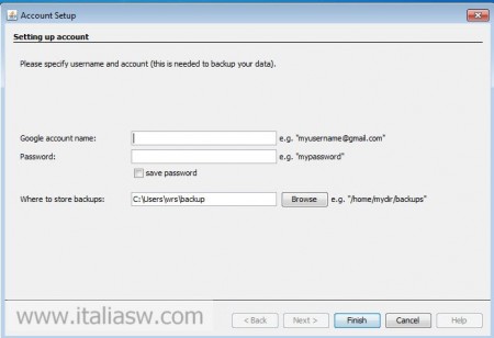 Backup Goo - Backup Gmail Calendar Contatti Documenti - 02