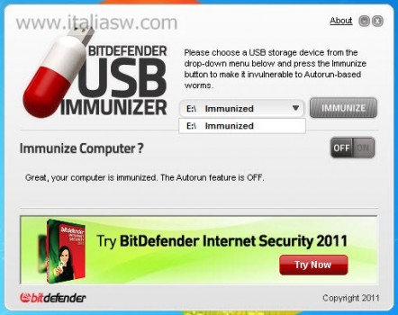 Bitdefender USB Immunizer - 02