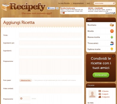 Recipefy - 0101