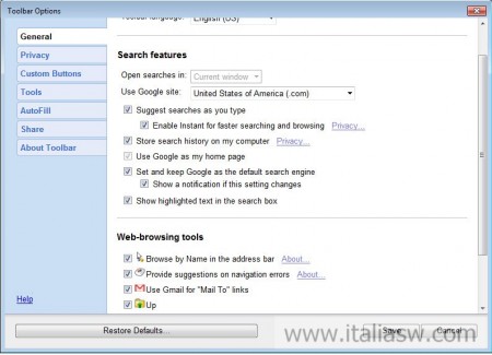 Google Toolbar 7 - 01