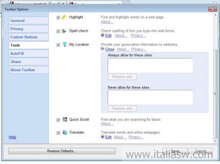 Google Toolbar 7 - 03