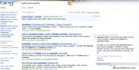 Bing - recuperare la pagina web