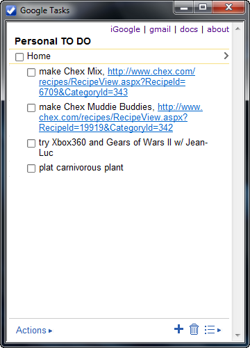 Screenshot - GoogleTasks ScreenCapture