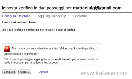 Screenshot - Verifica in due passaggi - 05