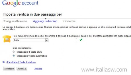 Screenshot - Verifica in due passaggi - 07