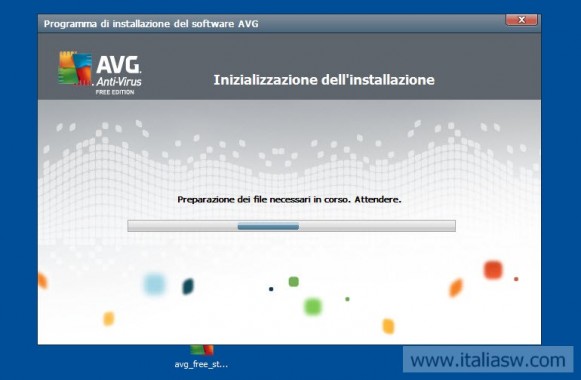Screenshot - AVG AntiVirus Free Edition 2012 - Installazione - 01