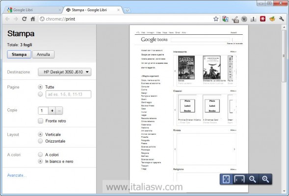 Screenshot - Chrome Stampa - 01
