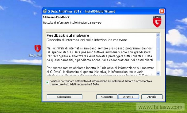 Screenshot - Installazione - G Data Antivirus 2012 - 02