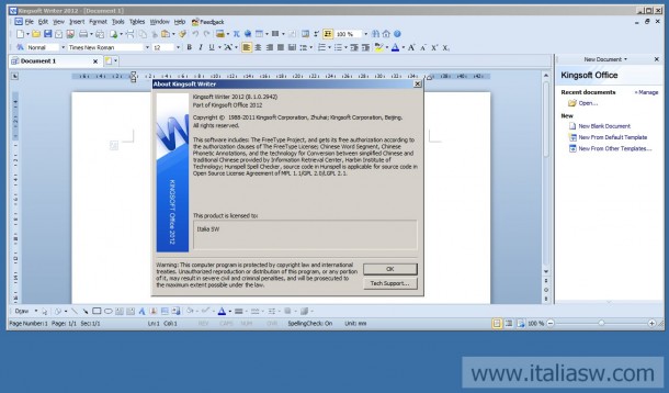 Screenshot - Kingsoft Office 2012 - 04