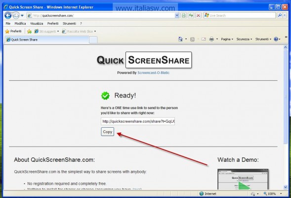 Screenshot - Quick Screen Share - 02