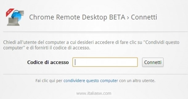 Screenshot - Chrome Remote Desktop Beta - Accesso Remoto Guest - 06